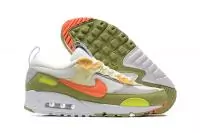 achetez nike air max 90 futura baskets  orange green